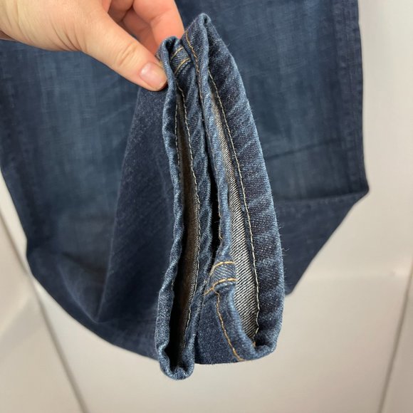 Hudson Straight Leg Dark Wash Jean Size 29 Style No W429DHK - Picture 3 of 8